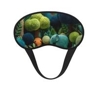 Forest Whisper Sleep Mask, Soft and Breathable Eye Mask, Elastic Band Design Suitable for Travel and Camping.