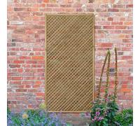 Forest Wisley Diamond Lattice Trellis Panel - Pressure Treated