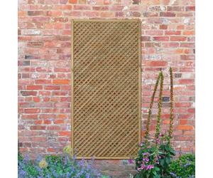 Forest Wisley Diamond Lattice Trellis Panel - Pressure Treated