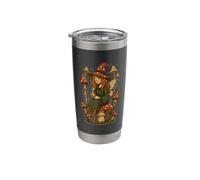 Forest Witch Fairy on Mushroom Stainless Steel Insulated Tumbler