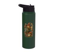 Forest Witch Fairy on Mushroom Stainless Steel Insulated Water Bottle
