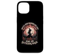 Forest Witch Foraging Tee Not All Who Wander Are Lost Women Case for iPhone 13
