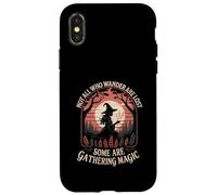 Forest Witch Foraging Tee Not All Who Wander Are Lost Women Case for iPhone X/XS