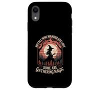 Forest Witch Foraging Tee Not All Who Wander Are Lost Women Case for iPhone XR