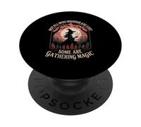 Forest Witch Foraging Tee Not All Who Wander Are Lost Women PopSockets Adhesive PopGrip