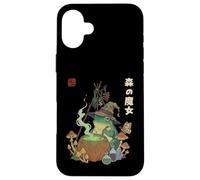 Forest Witch Frog Cottagecore Magic Aesthetic Case for iPhone 16 Plus