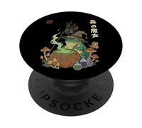 Forest Witch Frog Cottagecore Magic Aesthetic PopSockets Adhesive PopGrip