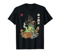 Forest Witch Frog Cottagecore Magic Aesthetic T-Shirt