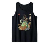 Forest Witch Frog Cottagecore Magic Aesthetic Tank Top