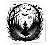 Forest Witch Greeting Card Witchcraft Witches 145 x 145mm