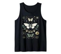 Forest Witch Moth Heterocera Folkloric Wiccan Nature Goth Tank Top