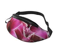 Forest with Fairies Butterflies Elves Fanny Pack for Women Men Fashion Waist Pack Adjustable Belt Bag for Workout Running Travelling Casual Waist Bag, Lily Flowers, One Size
