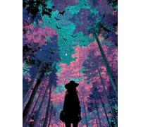 Forest Woman Jigsaw Puzzle 2000 Piece, Puzzles for Adults 2000, The Impossible Challenge, Jigsaw Puzzle Games Classic Educational, Wooden Puzzles, for Home Wall Decoration Gift FNKL1-887