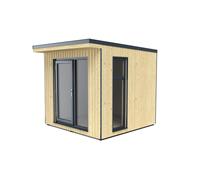 Forest Garden Xtend 2.5M Fully Insulated Garden Office (Installation Included)