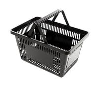 forestalk 12-Pack 28L ckable Baskets, Heavy-Du PP Sto Containers with Fold-Down Handles, Ventilated Grid for Grocery, Fruit & Pantry Organizat