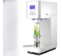 forestalk Commercial Can Sealer, Semi Automatic Vacuum Packaging Machine with Smart Counter & LED Display, Height Adjustable for Home Use