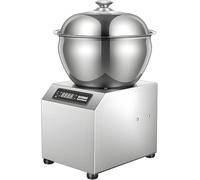forestalk Commercial Dough Mixer, 1800W Heavy Duty Flour Mixing Machine with Touch Control & Timer, Large Capacity Professional Dough Maker for Bakery and Restaurant
