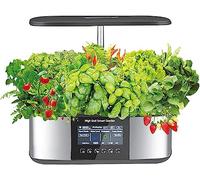forestalk Hydroponic Growing System - Indoor Herb Garden with Water Tank, Pump System, Grow Light for Home Kitchen Gardening