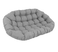 forestalk Papasan Chair Cushion, Egg Chair Cushion Double Papasan Chair Cushion, Hanging Egg Hammock Chair Pads with Ties Swing Chair Cushions, for Outdoor Patio Garden