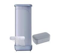forestalk Portable Electric Clothes Dryer, Heated Clothes Airer with 360 Min Timer, Ideal for Apartments and Travel, Compact Wardrobe Clothes Dryer