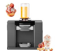 forestalk Portable Ice Maker Machine, Electric Shaved Ice Maker with 750ml Barrel & Ice Crush Trays, Produces 60KG of Ice Every 24 Hours, Perfect for Desserts, Smoothies & Slushies