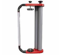 forestalk Telescopic Shrink Wrap Dispenser, Adjustable Height Industrial Stretch Film Holder with Anti-Slip Grip, Lightweight Handheld Roll Puncher for Pallet Wrapping & Logistics