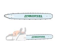 FORESTER 16in Replacement Chainsaw Bar & Chain Combo | 1/4in Pitch, 043 Gauge, 80 Drive Link | Replacement Chain Saw Parts For Stihl Electric Chainsaws & Battery Chainsaws