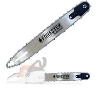 FORESTER 25” Platinum Replacement Chainsaw Guide Bar & Chain Combo - 25in Length, 3/8” Pitch, .050 Gauge, D025 Mount, 84 Drive Link - Replacement Chainsaw Bars For Stihl