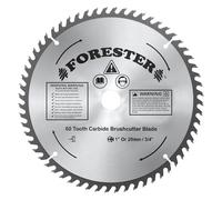 FORESTER Carbide Tip Brush Cutter Blade - 9in x 60 Teeth | Fits Most Straight Shaft Trimmers | Conversion Kit Sold Separately