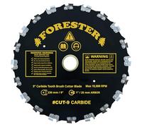 Forester Chain Saw Carbide Tooth 9" Brush Blade