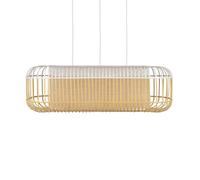 Forestier Bamboo oval L pendulum white/natural