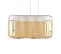 Forestier Bamboo oval XL pendulum white/natural