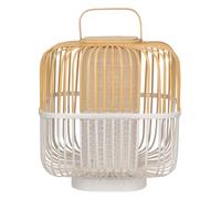 Forestier Bamboo Square M table lamp in white