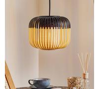 Forestier Bamboo XS hanging light, Ø 27 cm, black