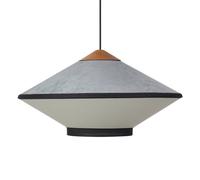 Forestier Cymbal S pendant light, Atlantic blue, Ø 50 cm, E27