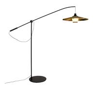 Forestier Parrot floor lamp abacá lampshade, green