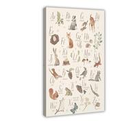 Forestland Lettering Posters, Forestland Lettering Prints, Forestland Nurseries, Forestland Digital Prints, Forestland Art Prints Canvas Poster Bedroom Decor Landscape Office Room Decor Gift 24x36inch