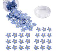 ForestM 100Pcs Dried Flowers Natural Forget Me Not for Crafts and Resin