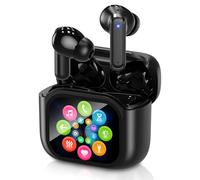 ForestM AI Translation Earbuds Real Time, 4-in-1 Language Translation Earbuds with 156 Languages and 4 Modes, Bluetooth 5.4 Translate Earbuds Real Time 60H Smart Translator Earbuds with ENC Mic