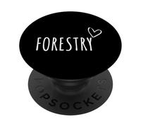 Forestry Men Women Kids Forest Management Tree Planting PopSockets Adhesive PopGrip