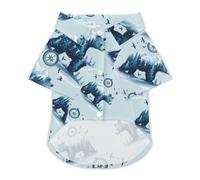 Forests Bear Wildlife Animal Dog Clothes Dog Cat Shirt XL