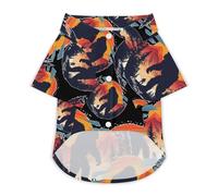 Forests Bigfoot Sasquatch Hawaii Shirt Print Dog Clothes T-Shirt Beach for Puppy Cat S