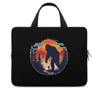 Forests Bigfoot Sasquatch Laptop Bag Sleeve Funny Tablet Case Protective Carry Bag Briefcase with Handle 17inch