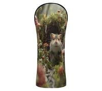 forests chipmunks Cute Golf Club Cover Set Waterproof Headcovers with Interchangeable No. Tags Designed to Fit All Woods and Drivers