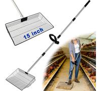 ForestSource Large Thickened Chicken Poop Scooper