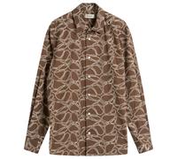 Foret Men's Dawn Embroidered Shirt Earth/Cloud