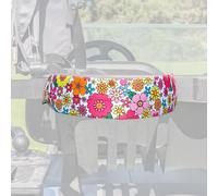 Foretra - Flowers Pattern Golf Cart Strap Sleeve - Protect Your Premium Golf Bag from Friction and Scuff Marks While Adding Style and Color to Your Setup (1)