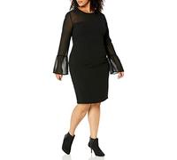 Forever 21 Women's Combo Mini Dress, Black, 1X Plus