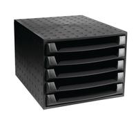 Forever 5 Drawer Set Black 221014D