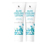 Forever Aloe Cooling Lotion - 43% Aloe Vera, Menthol, Eucalyptus & MSM, Cooling Care After Sports, Sore Muscles & Joint Strain, Absorbs Quickly 118 ml